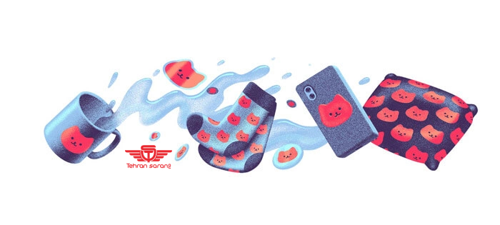 چاپ روی محصولات فیزیکی