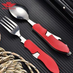 قاشق چنگال تاشو