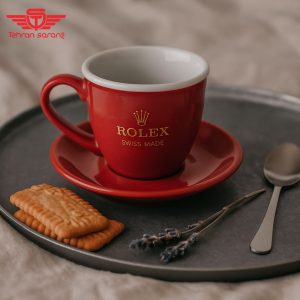 فنجان و نعلبکی سرامیکی