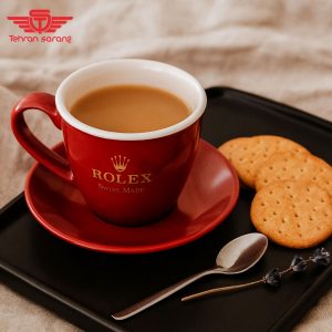 فنجان و نعلبکی سرامیکی