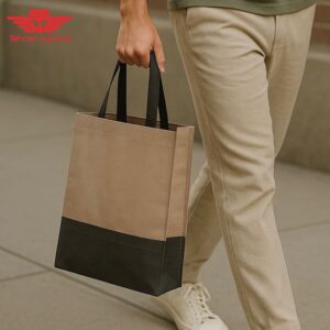 ساک دستی سوزنی دو تکه بند دار