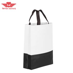 ساک دستی سوزنی دو تکه بند دار