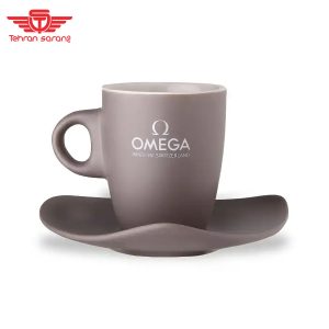 فنجان و نعلبکی سرامیکی