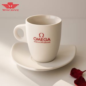 فنجان و نعلبکی سرامیکی