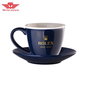 فنجان و نعلبکی سرامیکی