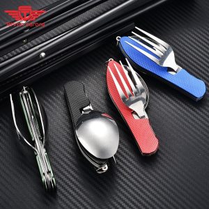 قاشق چنگال تاشو