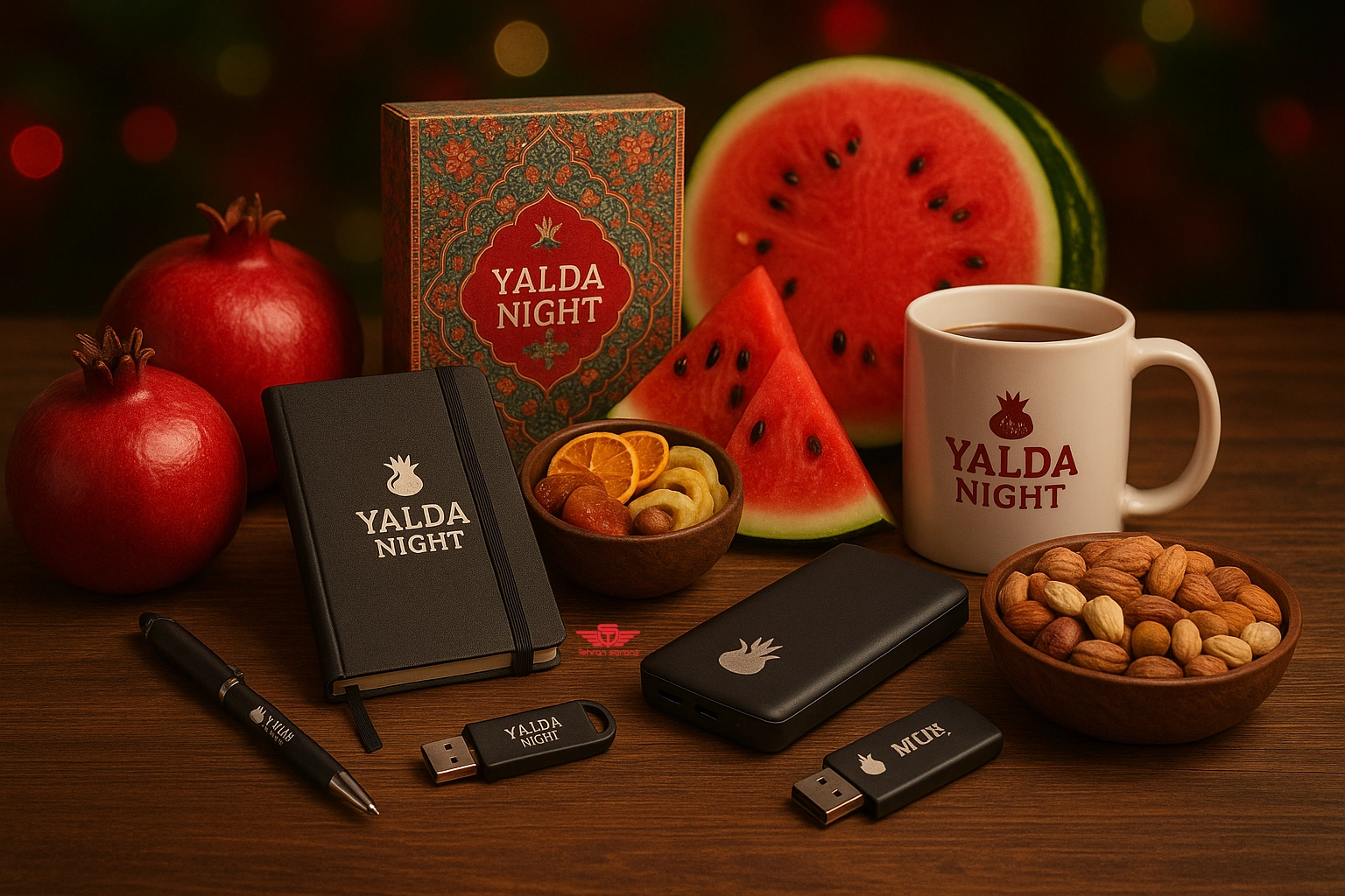 ست هدایای تبلیغاتی مناسب شب یلدا