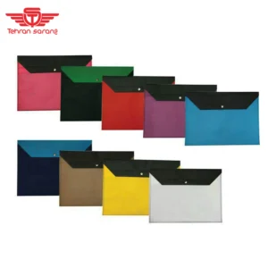 پوشه سوزنی دکمه دار