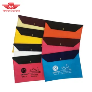 پوشه سوزنی دکمه دار