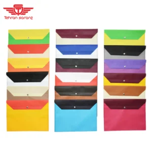 پوشه سوزنی دکمه دار