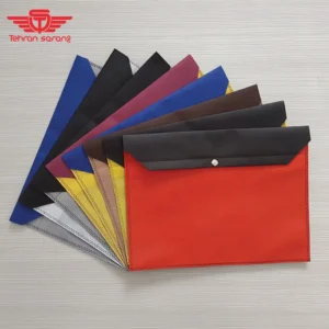 پوشه سوزنی دکمه دار