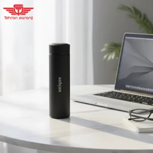 فلاسک دماسنج دار مخملی