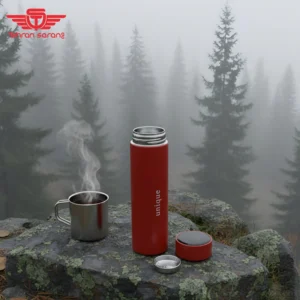 فلاسک دماسنج دار مخملی