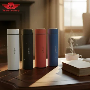 فلاسک دماسنج دار مخملی