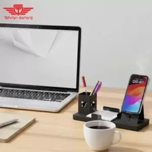 استند و ست رومیزی فلزی