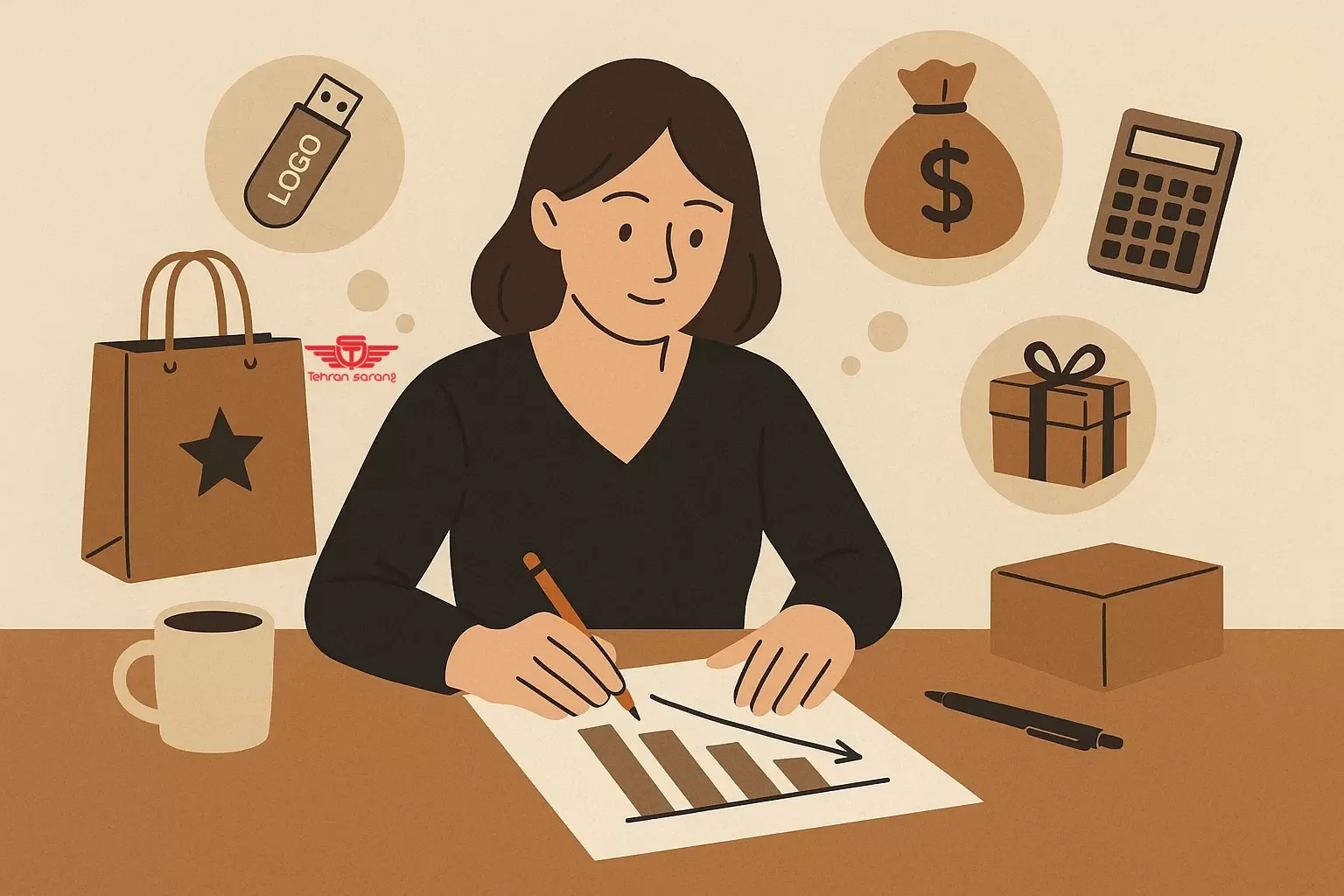 راههای هوشمندانه برای بهینهسازی بودجه هدایای تبلیغاتی