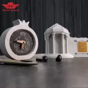 ست تندیس و ساعت رومیزی