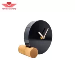 ساعت رومیزی چوبی