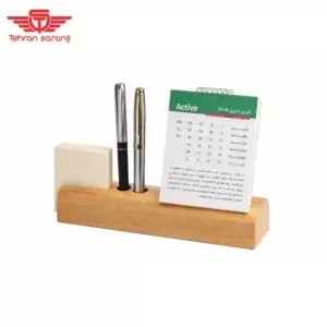 یادداشت و تقویم چوبی