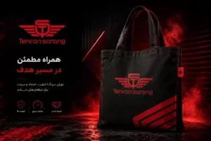 طراحی ساک دستی متناسب با هویت بصری برند